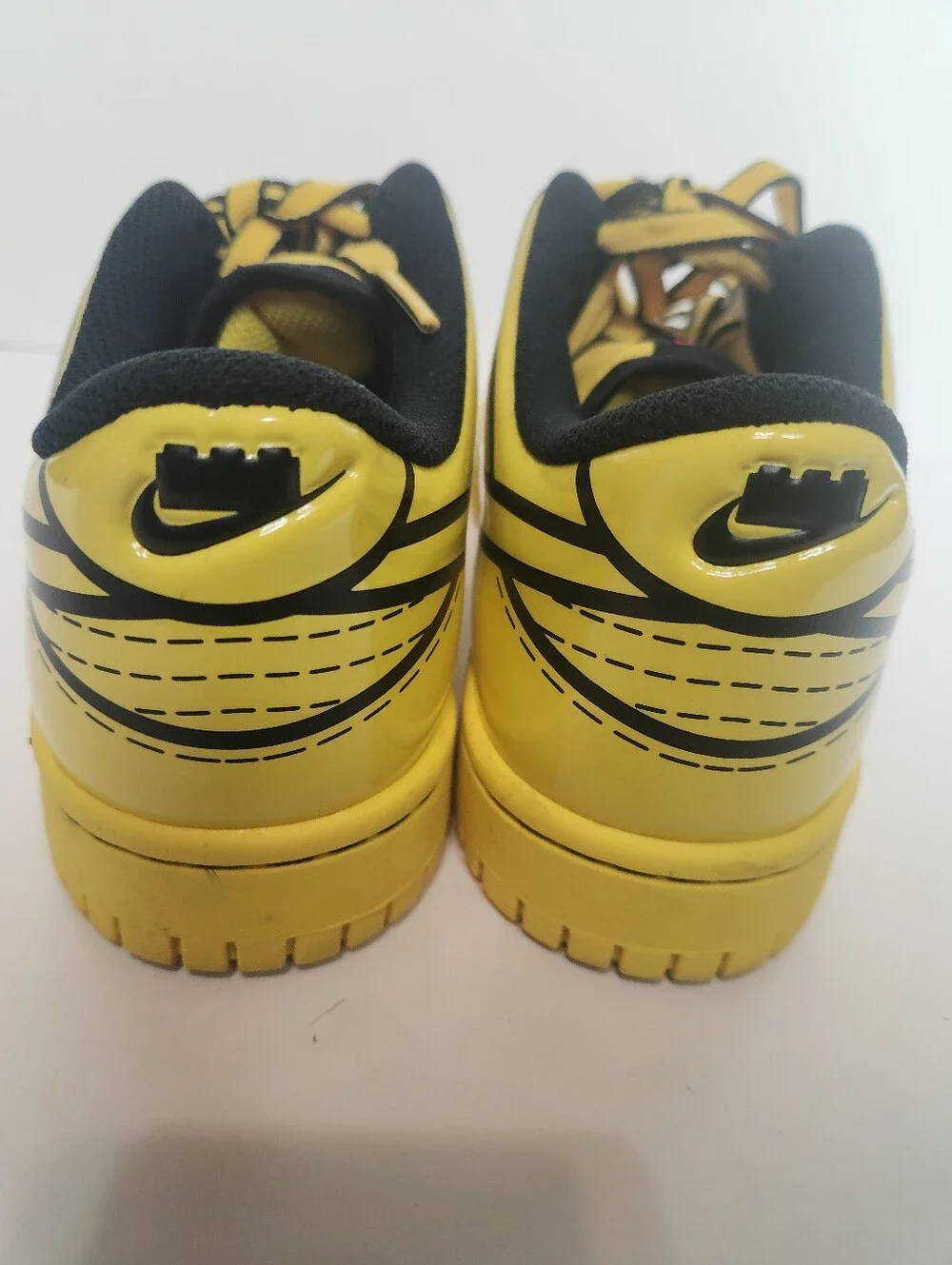 Nike Dunk Low X Lego Yellow Sneakers